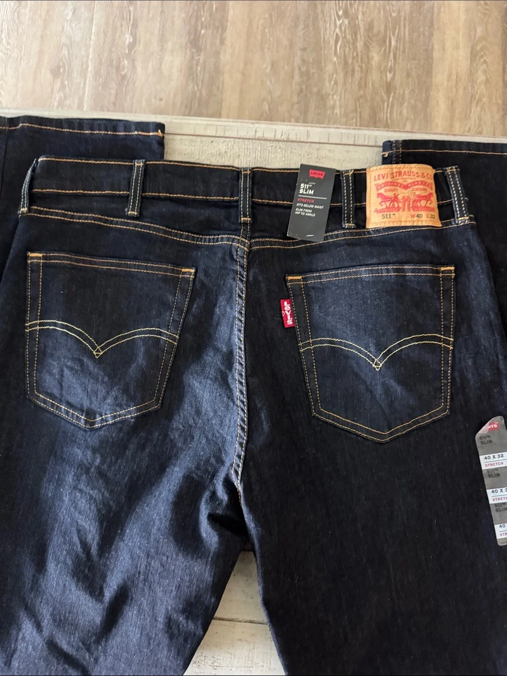 Levi's Men's Slim Dark Indigo Jeans